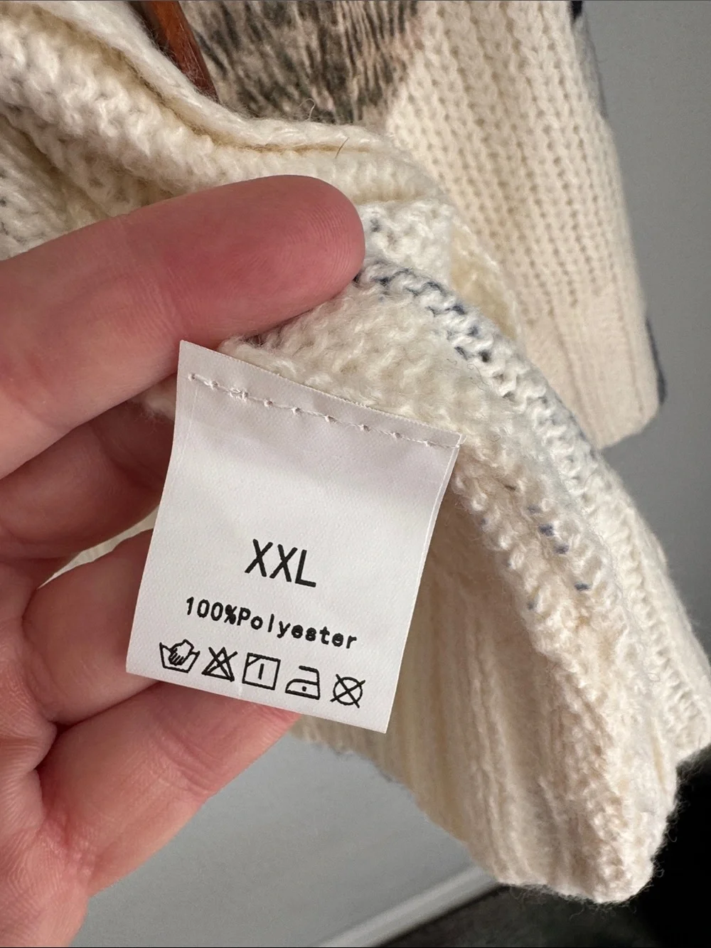 Cream Cat Print Button-Up Cardigan Sweater